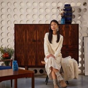 B&C BCW02W - Sweat col rond # femme