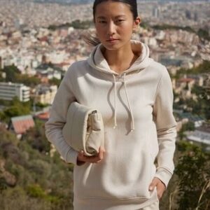 B&C BCW34B - Sweat capuche organique femme